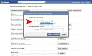 Niestandardowe ustawienia