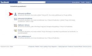 Ustawienia prywatności