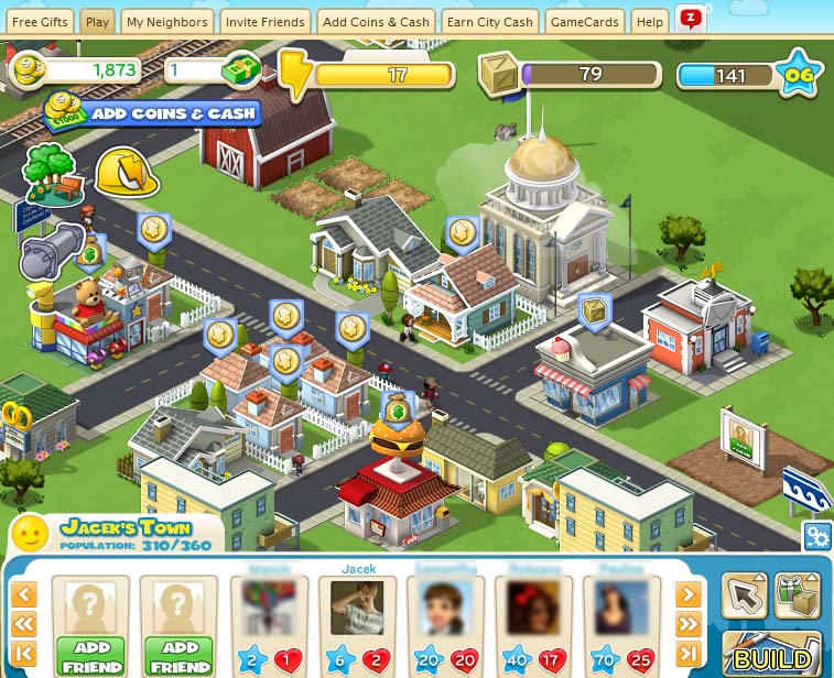 TecNagem: Zynga leva o game CityVille para o Google+