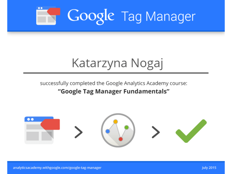 Akademia Analytics – Google Tag Manager Fundamentals