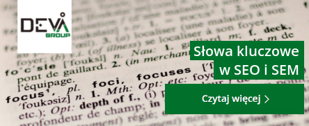 Słowa kluczowe w SEM i SEO