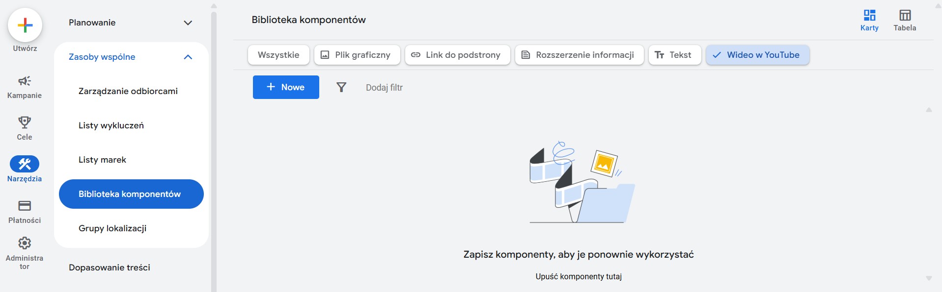 biblioteka komponentów