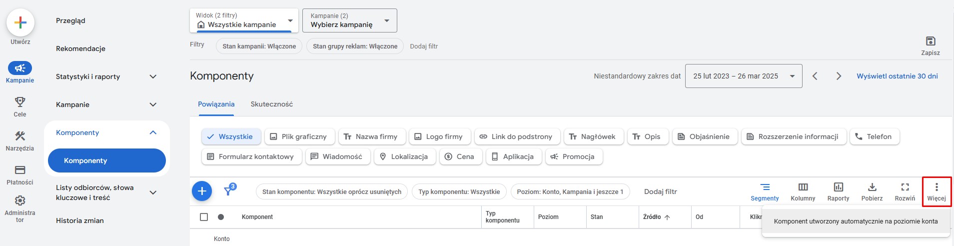 komponenty więcej