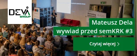 Mateusz Dela – wywiad przed semKRK #3