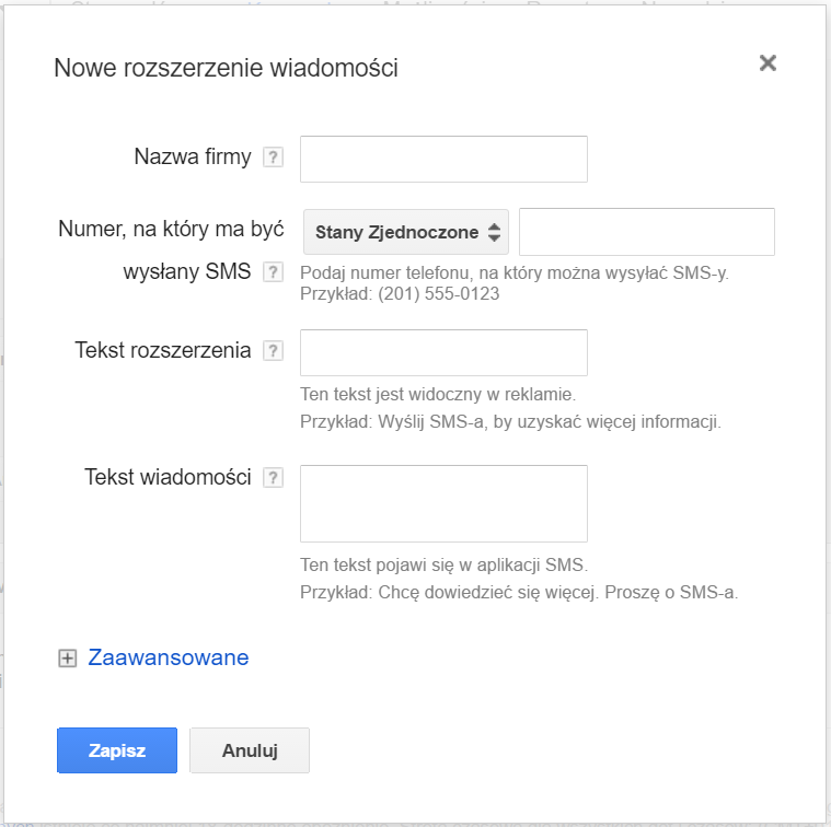 zarzadzanie kampania google adwords