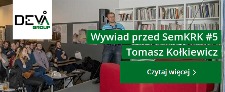 Tomasz Kołkiewicz- wywiad przed semKRK #5