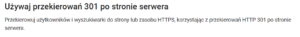 przekierowanie 301