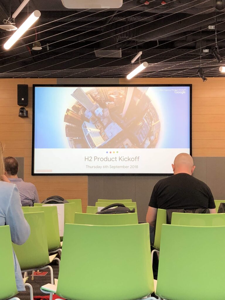Byliśmy na Google H2 Product Kickoff