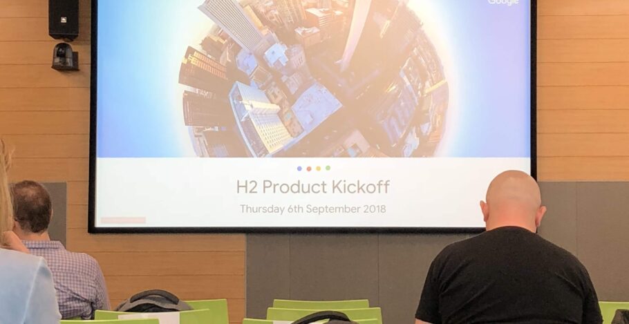 Byliśmy na Google H2 Product Kickoff