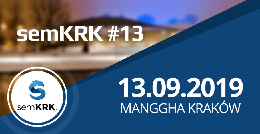 Szczęśliwe semKRK #13 już 13.09 w Krakowie!