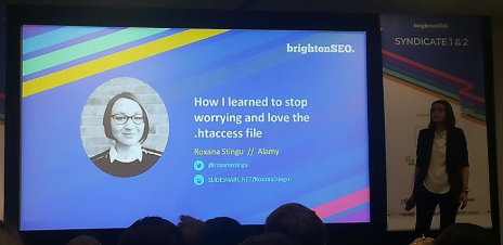 Roxana Stingu - prezentacja Brighton SEO wrzesień 2019