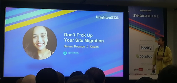 Serena Pearson - prezentacja Brighton SEO wrzesień 2019