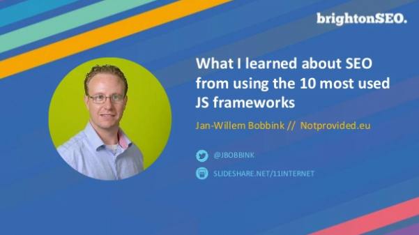 Jan-Willem Bobbink - prezentacja Brighton SEO wrzesień 2019