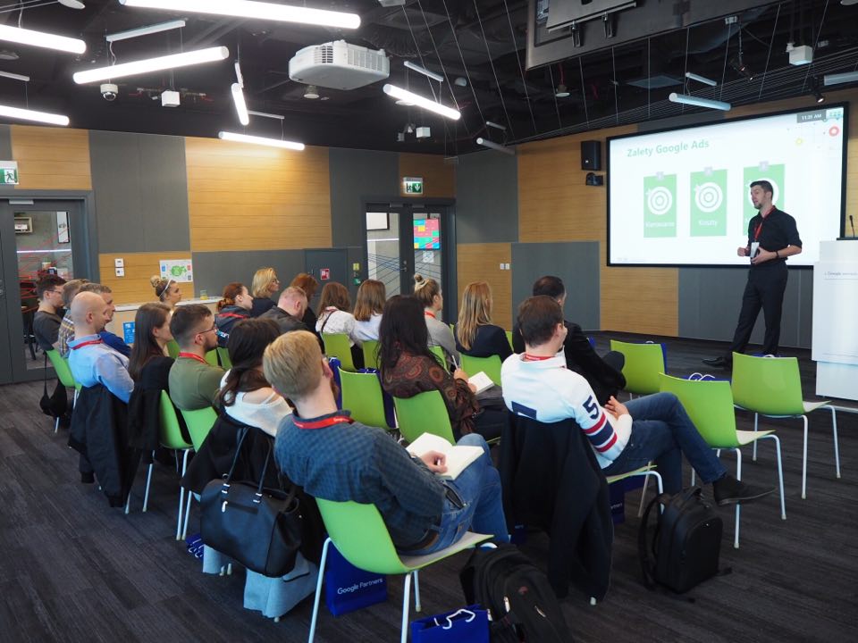 Krzysztof Marzec podczas prezentacji