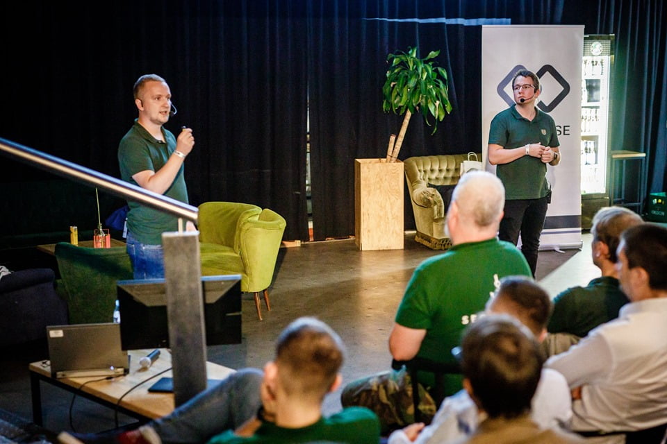 Robert Niechciał oraz Damian Sałkowski