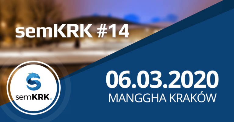 semKRK #14 już 6 marca 2020!