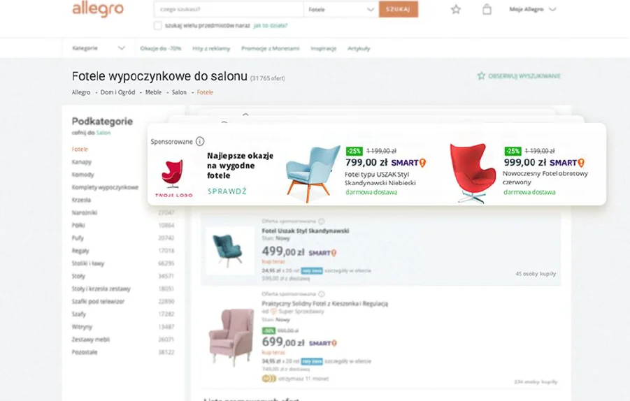 reklama szablonowa