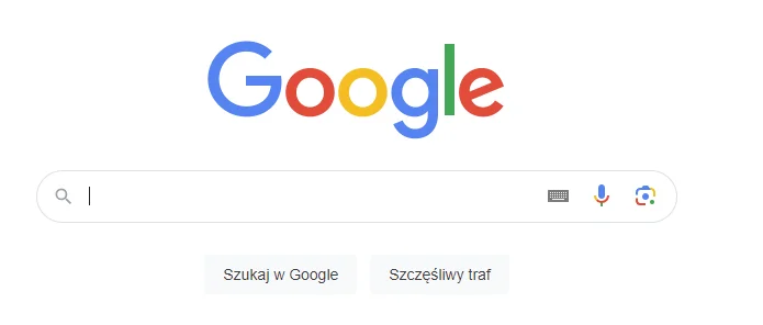 wyszukiwarka google