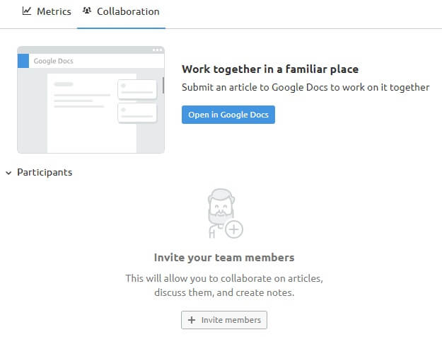 Analiza tekstu collaboration