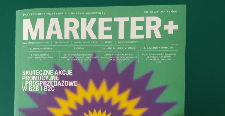 Przegląd prasy – Marketer+ 2/2021