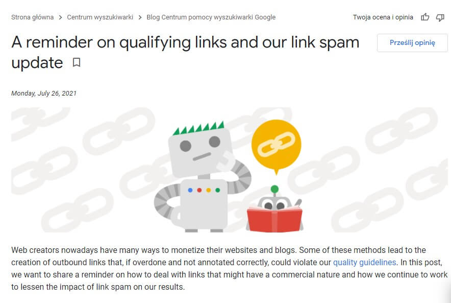 spam link update 26/07/21
