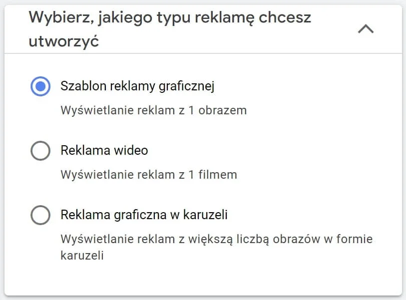 demand gen typy reklamy