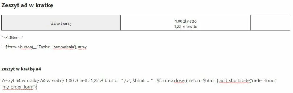 Opis zeszytu a4 nr 3