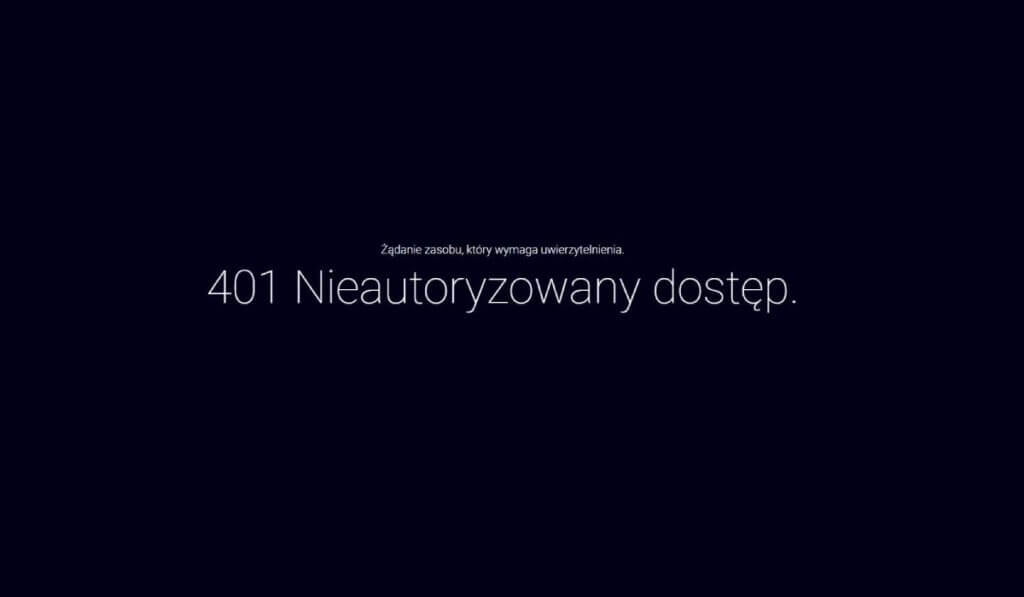 error 401