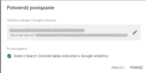 potwierdz powiazanie