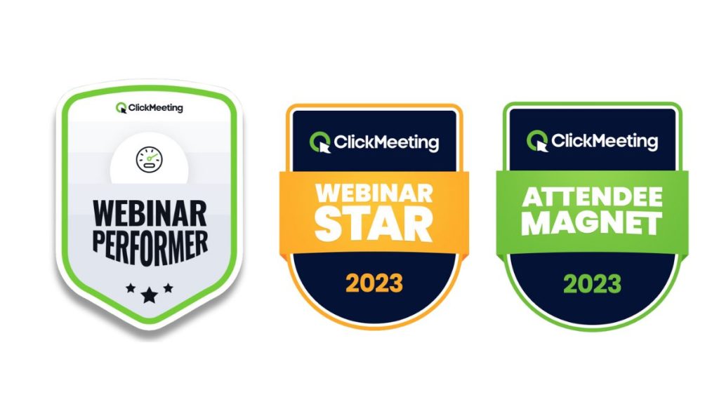 odznaczenia clickmeeting