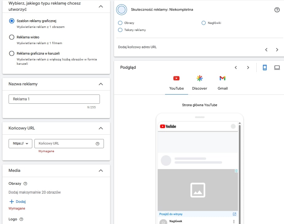 tworzenie reklamy demandgen