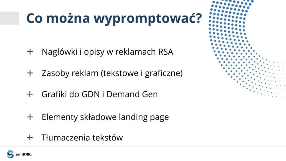 co mozna wypromptowac karol dziedzic semkrk22