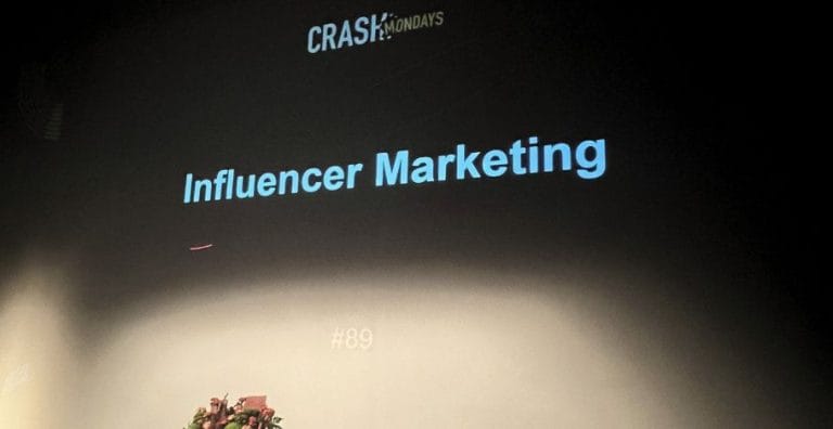 Relacja z Crash Mondays 89: Influencer Marketing