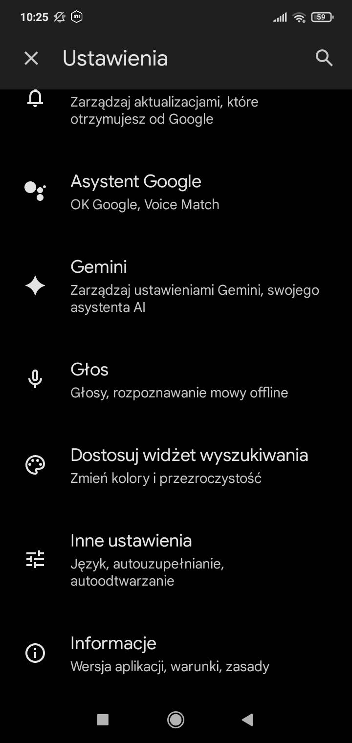 Włączanie Google Discover na telefonie z systemem Android 3