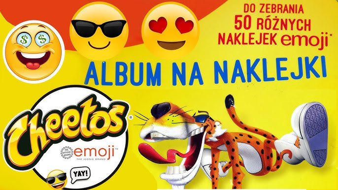 cheetos naklejki emoji