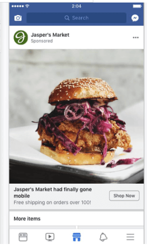 Reklamy w Marketplace Facebooka