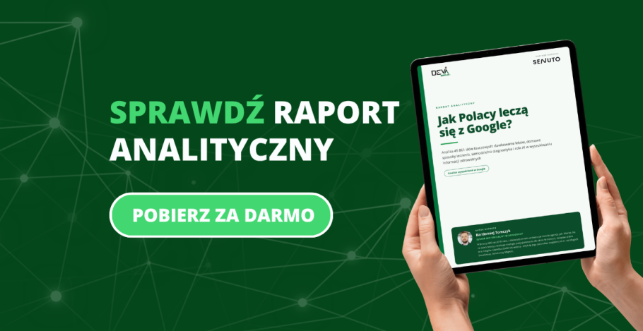 Jak Polacy leczą się z Google? I co na to AI? [Raport analityczny]
