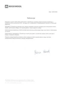 Rockwool referencje