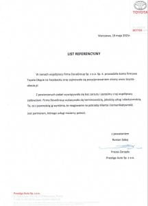 Toyota referencje