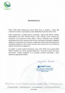 viaon referencje