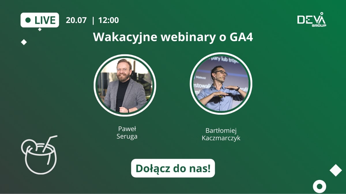 wakacyjny webinar ga4 google analytics