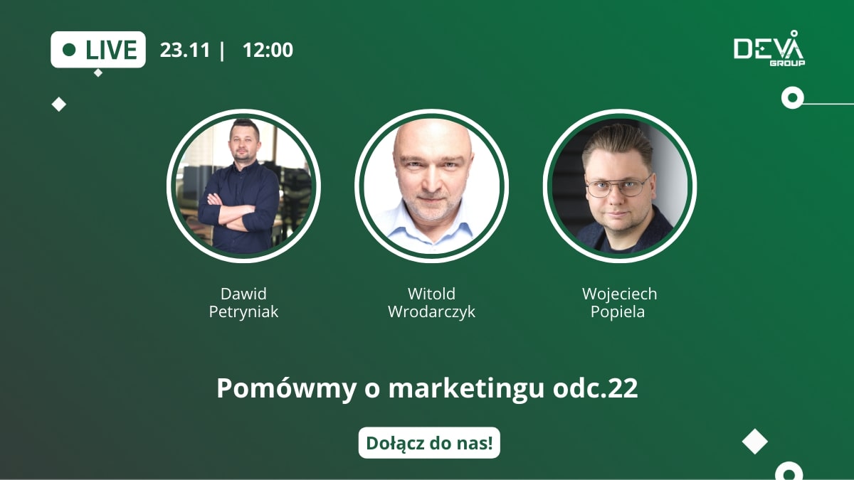 odcinek 22 pomowmy o marketingu webinar online devagroup