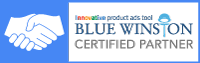 bluewinston certified partner badge 200