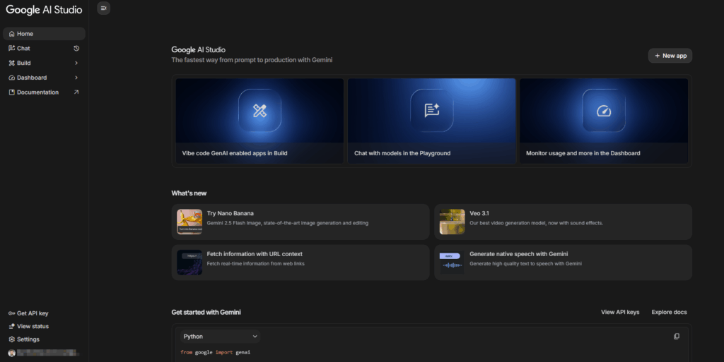 google ai studio 24 10