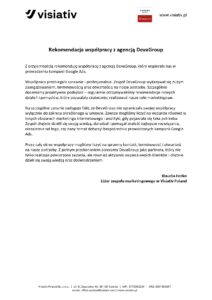 Referencje Visiativ Poland