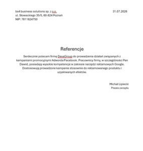 referencje bs4 business